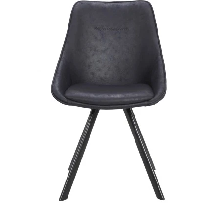 Kayoom Stuhl Cowboy 110 2er-Set Schwarz 50 Cm X 83 Cm X 61 Cm 2 Kayoom Stuhl Cowboy 110 2er-Set Schwarz 50 Cm X 83 Cm X 61 Cm – Bild 2