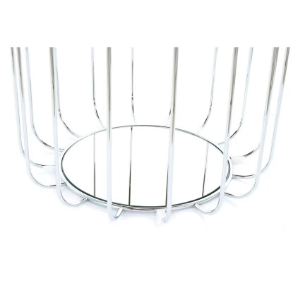 Kayoom Beistelltisch-Hocker Pouf Comfortable Dunkelgrün-Silber Ø 50 Cm X 45 Cm 6 Kayoom Beistelltisch-Hocker Pouf Comfortable Dunkelgrün-Silber Ø 50 Cm X 45 Cm – Bild 6