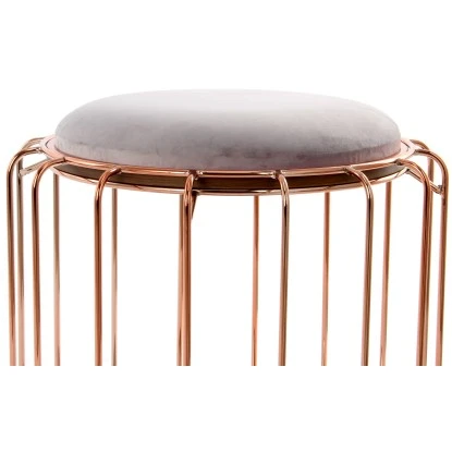 Kayoom Beistelltisch-Hocker Pouf Comfortable Hellviolett-Rosé Ø 50 Cm X 45 Cm 5 Kayoom Beistelltisch-Hocker Pouf Comfortable Hellviolett-Rosé Ø 50 Cm X 45 Cm – Bild 5