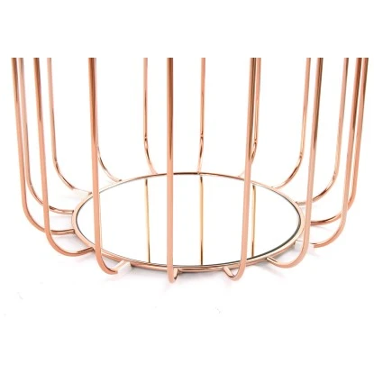 Kayoom Beistelltisch-Hocker Pouf Comfortable Hellviolett-Rosé Ø 50 Cm X 45 Cm 6 Kayoom Beistelltisch-Hocker Pouf Comfortable Hellviolett-Rosé Ø 50 Cm X 45 Cm – Bild 6