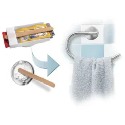 Fackelmann Klebesystem Für Accessoires Bis 50 Kg Tragkraft