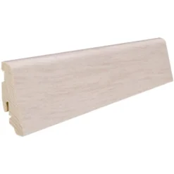 Sockelleiste Kristalleiche 58 Mm X 19 Mm X Länge 2200 Mm