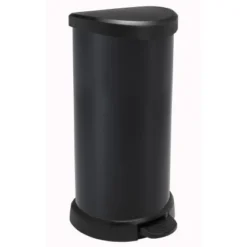 Curver Treteimer Metallics 40 L Schwarz