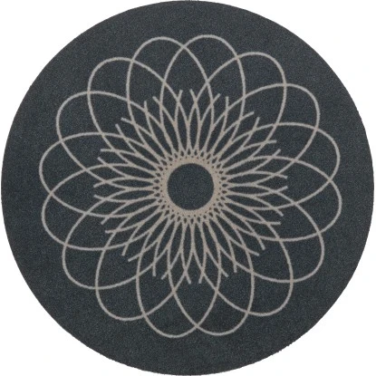 Raffi My Home Teppichmatte Ray Round Graphite 66 Cm X 66 Cm 1 Raffi My Home Teppichmatte Ray Round Graphite 66 Cm X 66 Cm