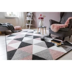 Andiamo Teppich Salamanca Altrosa-Grau 160 Cm X 235 Cm -Wenko Astra Geschaft anca altrosa grau raumbild 2