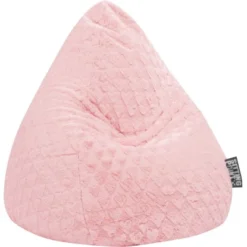 Sitting Point Sitzsack BeanBag Fluffy Hearts 120 L Rose