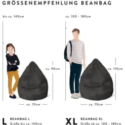 Sitting Point Sitzsack BeanBag Fluffy Hearts 120 L Rose -Wenko Astra Geschaft beanbaggroeenuebersichtlxl