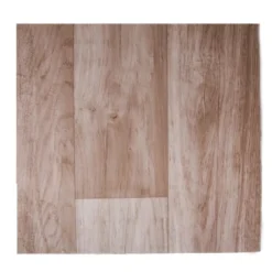 PVC Bodenbelag Act 00S Stabparkettoptik Weiß Meterware Breite: 300 Cm