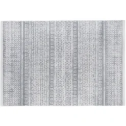 Andiamo Teppich San Fernando Hellgrau 133 Cm X 190 Cm