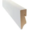 Sockelleiste Doppelpack Weiß Eckig 16 Mm X 60 Mm Länge 2400 Mm