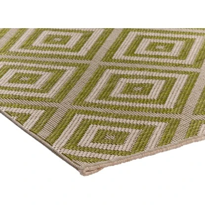 Teppich Tavira Grün-Creme 80 Cm X 180 Cm 3 Teppich Tavira Grün-Creme 80 Cm X 180 Cm – Bild 3