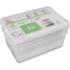Aufbewahrungsbox Basixx 3er-Set 11 L