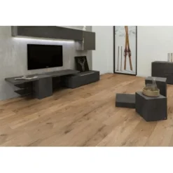 Laminatboden Excellent Eiche Ferrara -Wenko Astra Geschaft lEicheFerrara Raumaufnahme