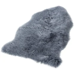 Andiamo Schaffell Echtfell Grau Ca. 60 Cm X 85 Cm