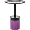 Kayoom Beistelltisch Menfis Lila-Grau 60 Cm X 41 Cm