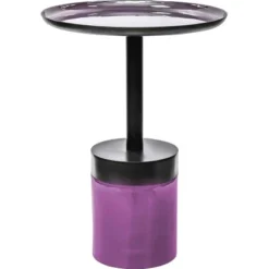Kayoom Beistelltisch Menfis Lila-Grau 60 Cm X 41 Cm