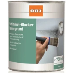 OBI Schimmel-Blocker Isoliergrund Weiß Matt 750 Ml