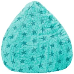Sitting Point Sitzsack BeanBag Fluffy Stars 220 L Türkis
