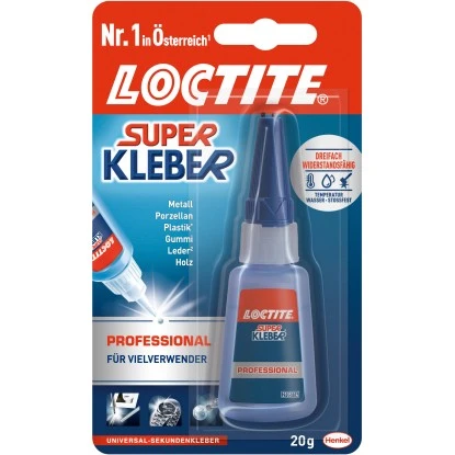 Loctite Superkleber Profi Flüssig 20 G 1 Loctite Superkleber Profi Flüssig 20 G