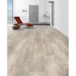 Living By Haro Designboden Landhausdiele 4VM Eiche Monza Grau -Wenko Astra Geschaft rustikal strukt interieur