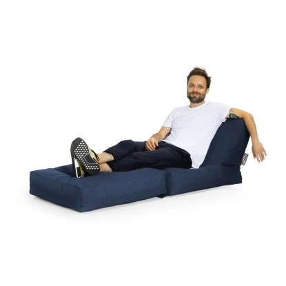 Sitting Point Sitzsack TwistScuba Jeansblau 7 Sitting Point Sitzsack TwistScuba Jeansblau – Bild 7